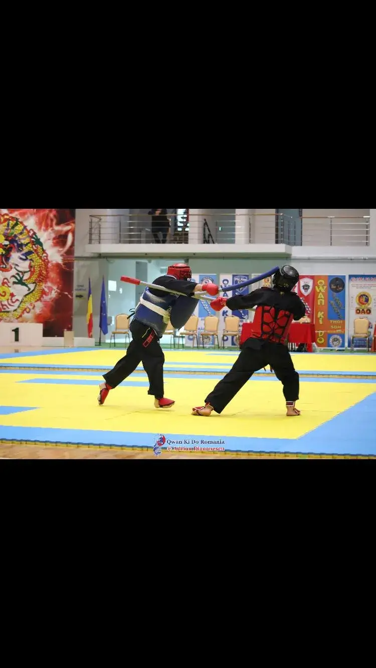 Luptă la campionat Qwan Ki Do